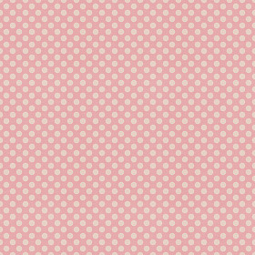 无缝粉色圆点彭定康在带纹理的纸张上