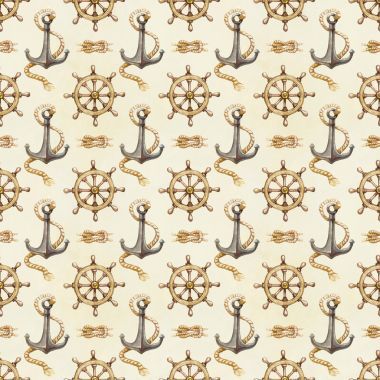 無(wú)縫的航海圖案圖片