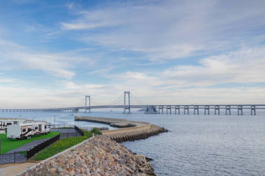 夏末大连星海湾的秀丽风光图片