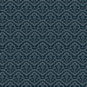 复古花卉背景。无缝花纹。旧样式矢量壁纸