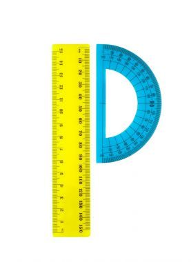 字母表的統(tǒng)治者和分度尺圖片