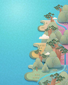 可爱的自然风光