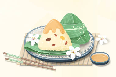 美味的饺子照片