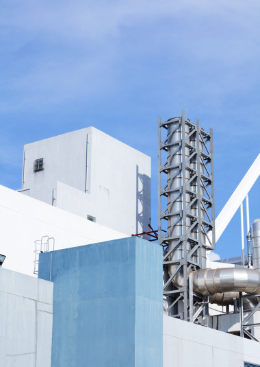 在工业厂房中的体系结构图片