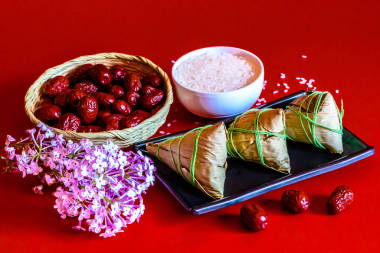 中國端午節(jié)傳統(tǒng)美食宗子圖片