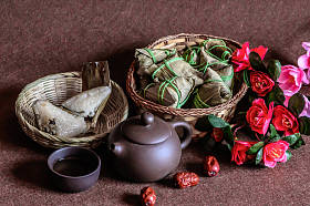 中国端午节传统美食宗子