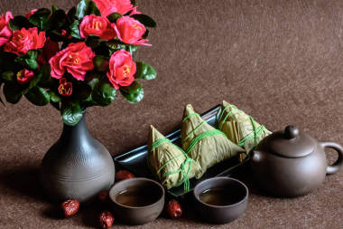 中國端午節(jié)傳統(tǒng)美食宗子圖片