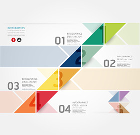 现代设计最小样式信息图表模板，可以用于图表，编号为横幅、 横向切口线、 图形或网站布局矢量