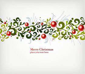 圣诞节无缝装饰