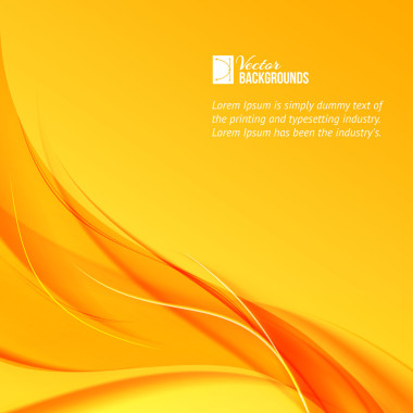 橙色煙霧在黃色背景上