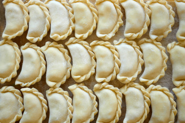 餃子廚房板上圖片