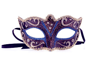 威尼斯狂欢节面具图片