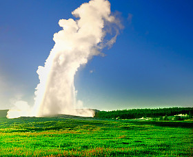 黄石公园老忠实