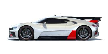 3d 渲染一個沒有品牌的通用概念車