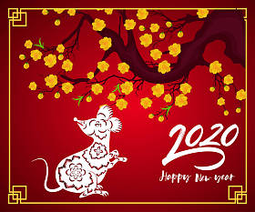 快乐新中国2020年鼠年图片