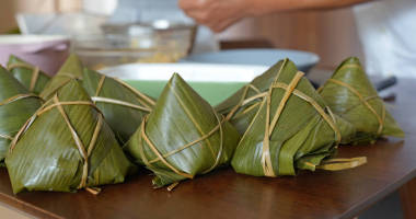端午節(jié)的傳統(tǒng)餃子 照片