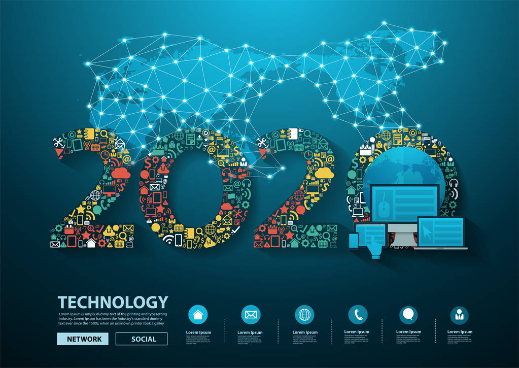 2020年新年业务创新技术设置应用图标 2020年新年业务创新技术设置应用图标