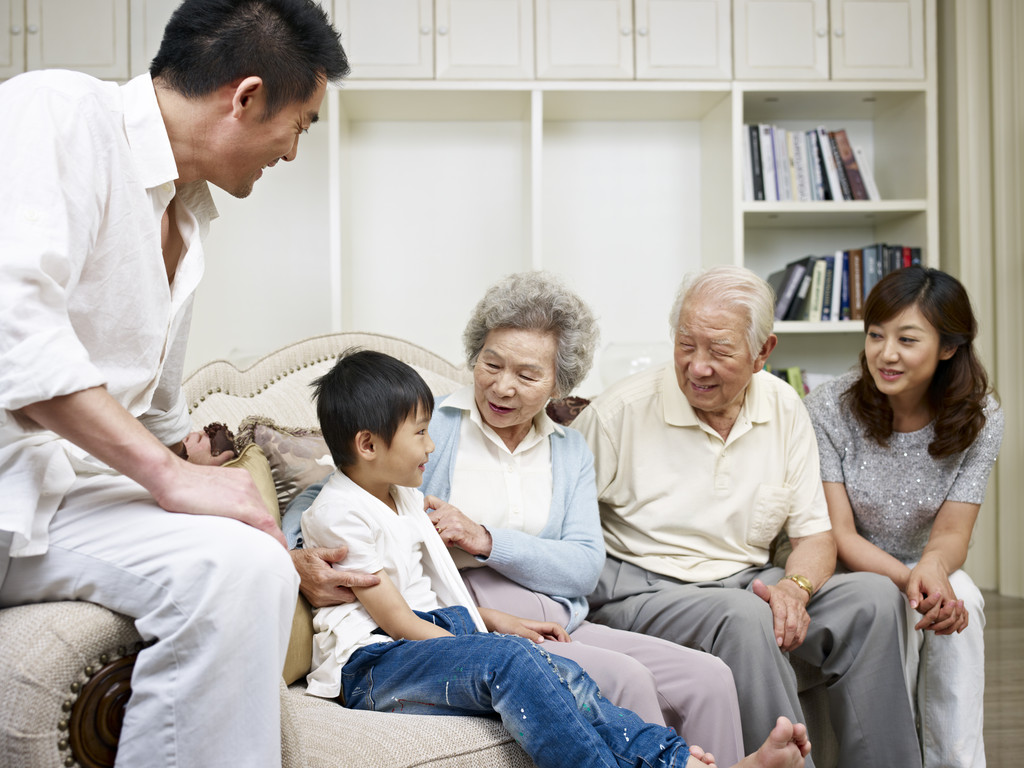 亚洲家庭图片