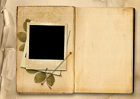 与旧相框复古相册图片