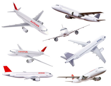 商业飞机模型照片集