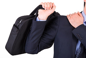 商人患肩痛.图片