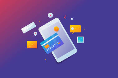 數(shù)字營(yíng)銷,移動(dòng)支付,移動(dòng)購(gòu)物,信用卡,視頻和其他營(yíng)銷圖標(biāo)和元素,矢量網(wǎng)絡(luò)橫幅