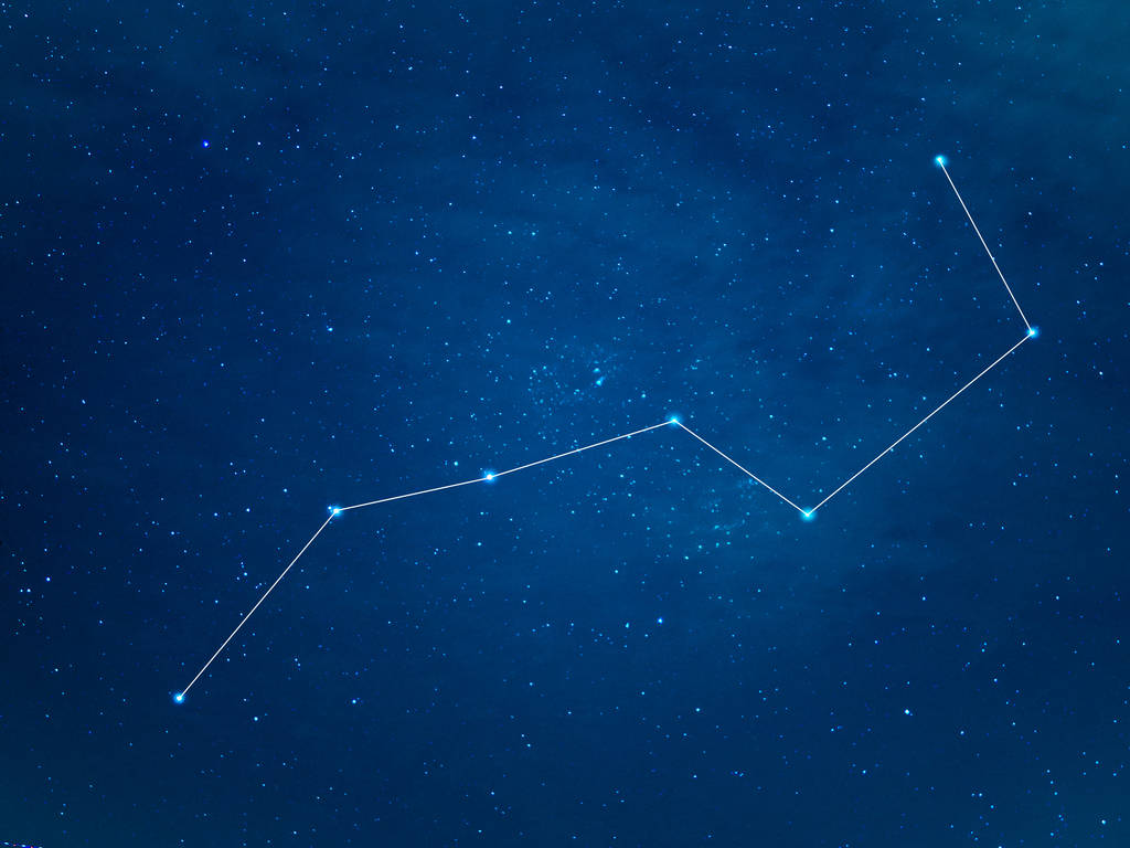 星空下的大潜水星座照片