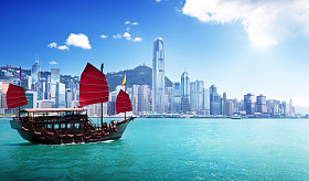 香港海港图片