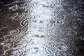 雨水坑图片