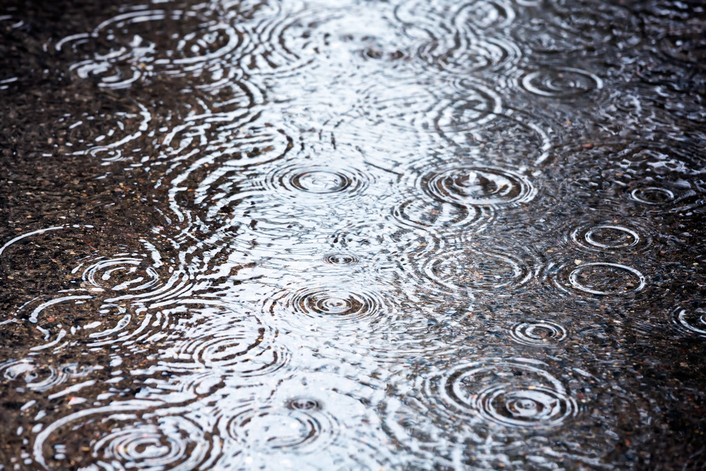雨水坑图片