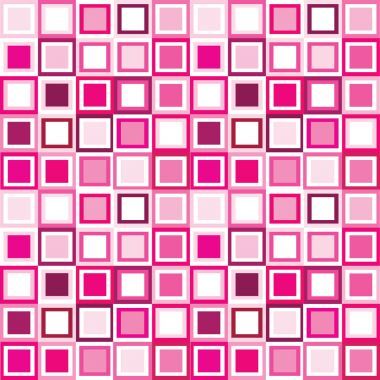 在粉紅方形圖案