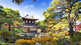 在京都银阁寺寺