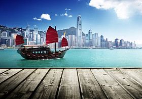 香港海港图片