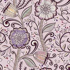 无缝的花卉图案