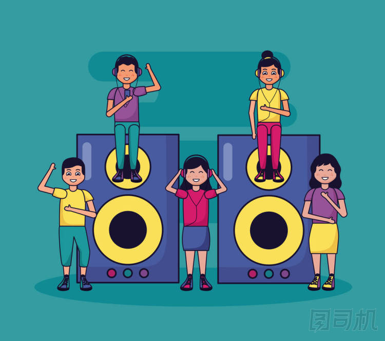 人們在聽音樂圖片