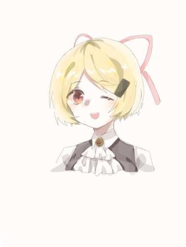 穿裙子的可愛女孩