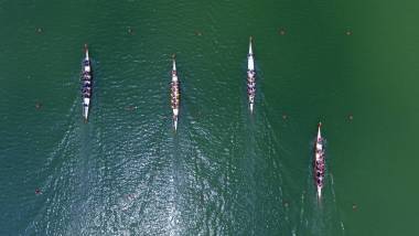 船在河上的視圖 