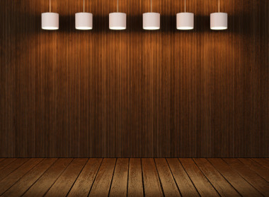 木墻和樓板用燈圖片