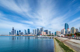 青岛城市景观， 中国图片