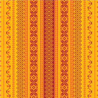 繡的紡織裝飾圖案