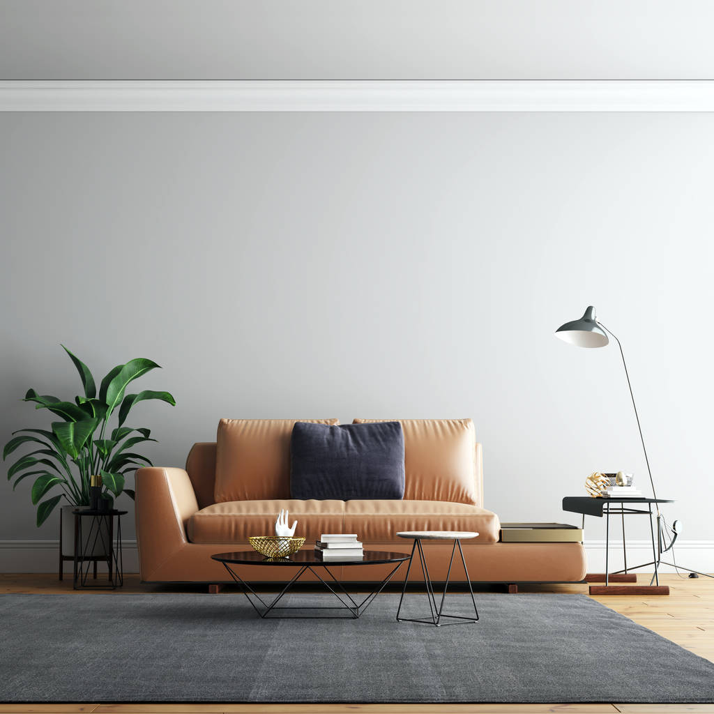 室内客厅墙背景模型与家具和装饰 室内客厅墙背景模型与家具和装饰