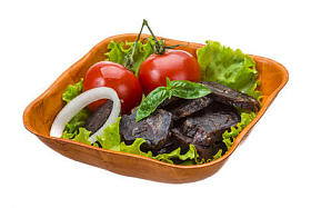 碗马肉汤香肠