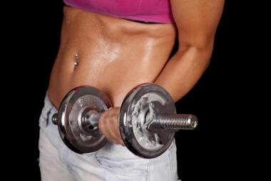 女人卷毛重量汗圖片