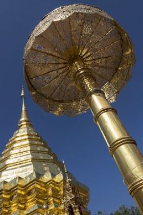 doi 素贴佛教寺-清迈-泰国