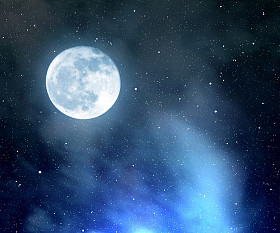 夜空中的星星图片