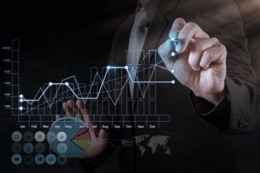 商人手绘图虚拟图业务图片