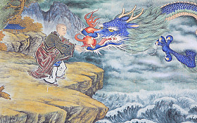 传统龙绘画图片