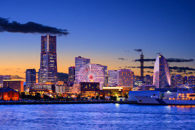 橫濱，日本城市景觀圖片