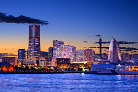 横滨，日本城市景观图片