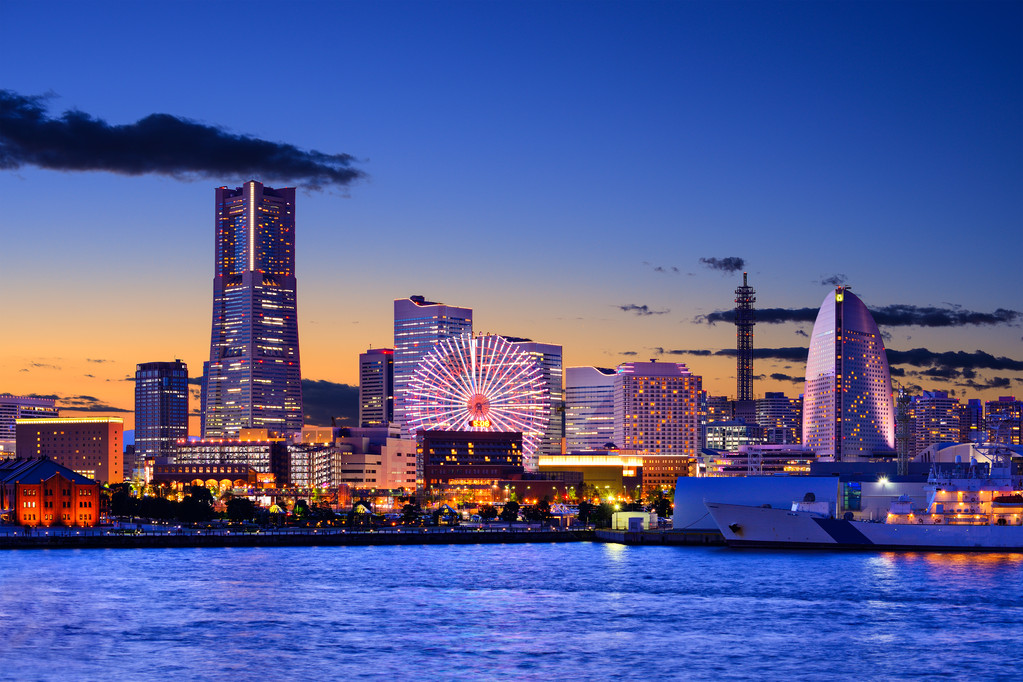 横滨，日本城市景观图片